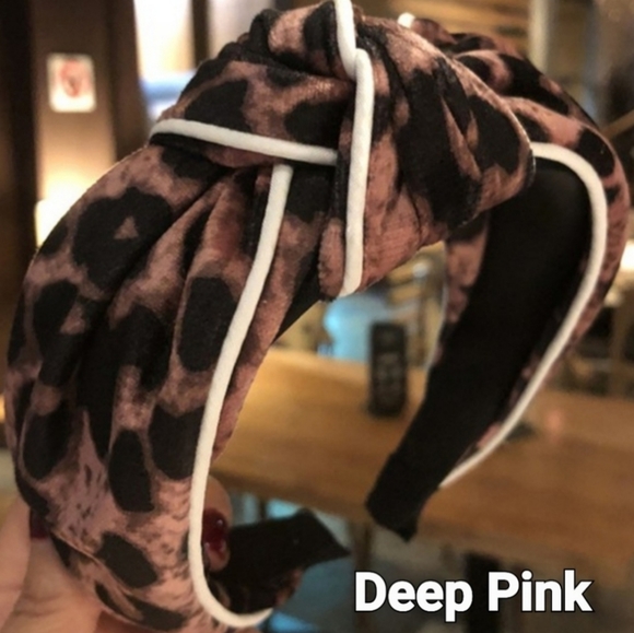 New Leopard Print Makeup/Skincare Headband - Picture 5 of 7
